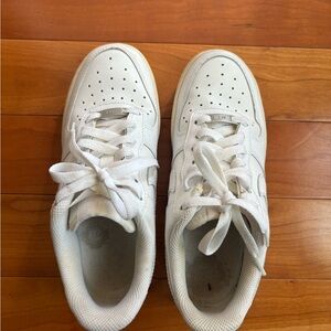 Women’s White Nike Air Force 1s